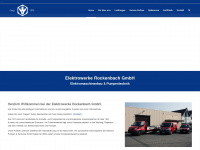 elektrowerke-rockenbach.de Webseite Vorschau