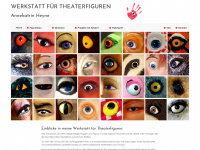 theaterfiguren-heyne.de Webseite Vorschau