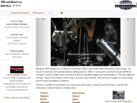 cybermotorcycle.com Webseite Vorschau