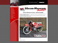 50ccm-museum.de Webseite Vorschau