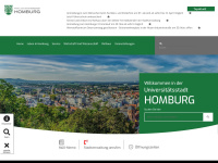 homburg.de Webseite Vorschau