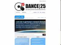 dance25.de Webseite Vorschau