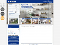 element-system.com Webseite Vorschau