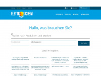 elettromercato.ch Webseite Vorschau
