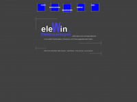 elewin.ch Webseite Vorschau