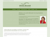 elfriede-marschall.de Webseite Vorschau