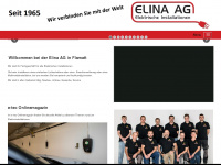 elinaag.ch Webseite Vorschau