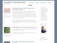 elisabeth-thesing-bleck.de Webseite Vorschau