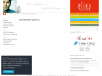 elixa.at Webseite Vorschau