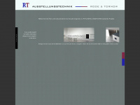 rt-ausstellungstechnik.de Webseite Vorschau
