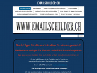 emailschilder.ch Webseite Vorschau