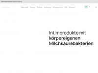 ellen-tampon.ch Webseite Vorschau
