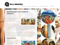 elli-makra.de Webseite Vorschau