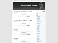 elliottwavecounts.de Webseite Vorschau