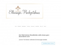 ellwangerhochzeitshaus.de Webseite Vorschau