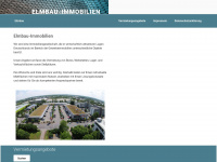 elmbau-immobilien.de Webseite Vorschau