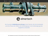 elmertech.de Webseite Vorschau