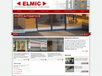 elmic.ch Webseite Vorschau