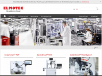 elmotec.ch Webseite Vorschau