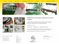 elotec-solutions.de Webseite Vorschau
