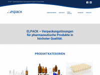 elpack.at Webseite Vorschau