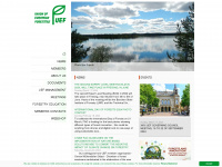 european-foresters.org Webseite Vorschau