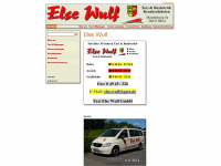 else-wulf.de Webseite Vorschau