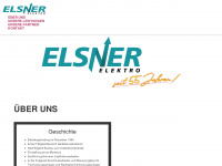 elsner-elektro.de Webseite Vorschau