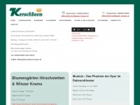 kerschbaum-reisen.at Webseite Vorschau