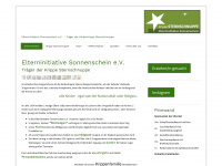 elterninitiative-sonnenschein.de Webseite Vorschau