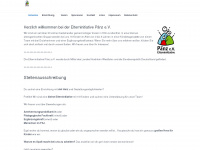 elterninitiative-paenz.de Webseite Vorschau