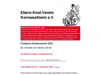 elternkindverein-kornwestheim.de Webseite Vorschau