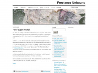 freelanceunbound.com Webseite Vorschau