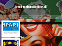 email-reklameschilder.ch Webseite Vorschau