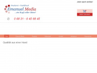 emanuel-media.de Webseite Vorschau