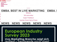 emba.co.at Webseite Vorschau