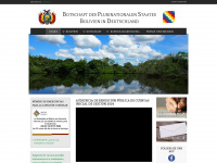 embajada-bolivia.de Webseite Vorschau