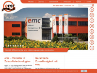 emc-austria.at Webseite Vorschau
