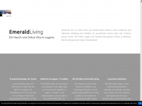 emerald-living.ch Webseite Vorschau