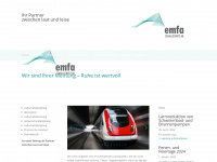 emfa.ch Webseite Vorschau
