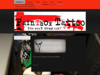 paintbox-tattoo.de Webseite Vorschau