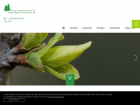 emme-forstbaumschulen.ch Webseite Vorschau
