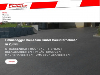 emmenegger-bau-team.ch Webseite Vorschau