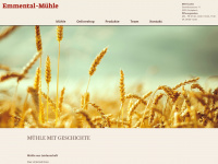emmental-muehle.ch Webseite Vorschau