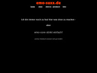 emo-suxx.de Webseite Vorschau