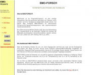 emoforsch.de Webseite Vorschau