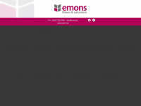 emons-naturstein.de Webseite Vorschau