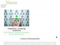 empeiria.de Webseite Vorschau