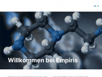 empiris.ch Webseite Vorschau
