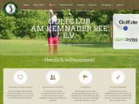 golfclub-kemnadersee.de Webseite Vorschau
